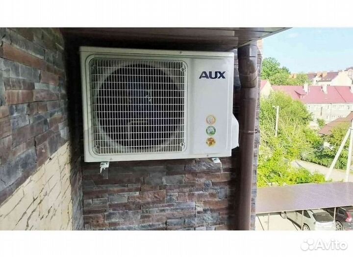 Сплит система с установкой