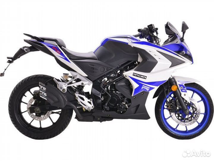 Мотоцикл racer rc250xzr-A storm В синем цвете