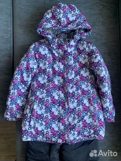 Зимний костюм для девочки 122-128 р