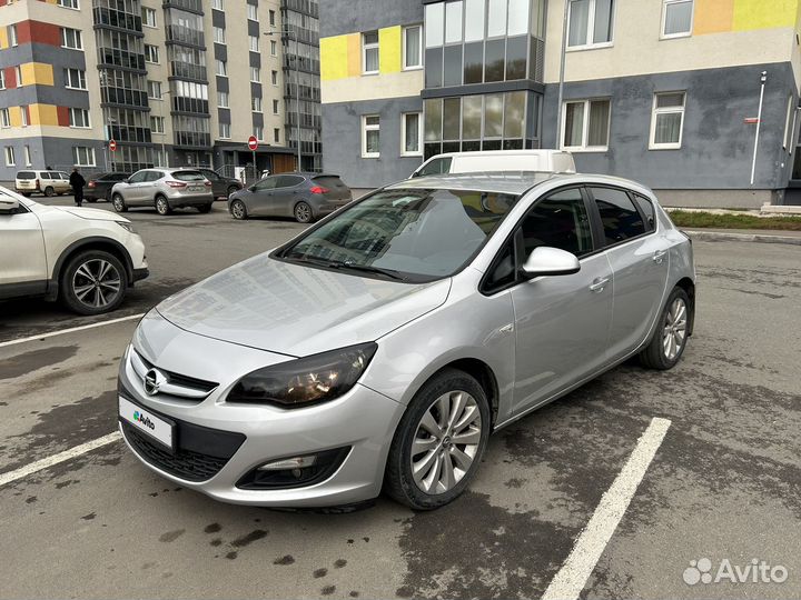 Opel Astra 1.6 МТ, 2013, 185 000 км