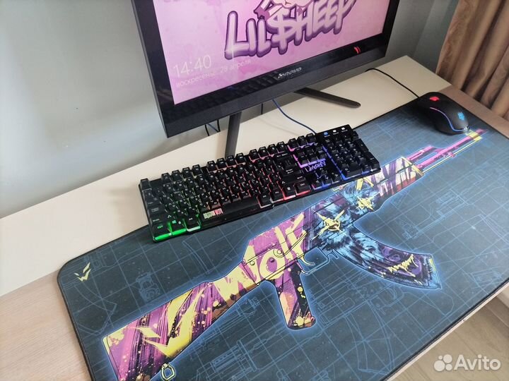 Игровой коврик для клавиатуры ardor gaming