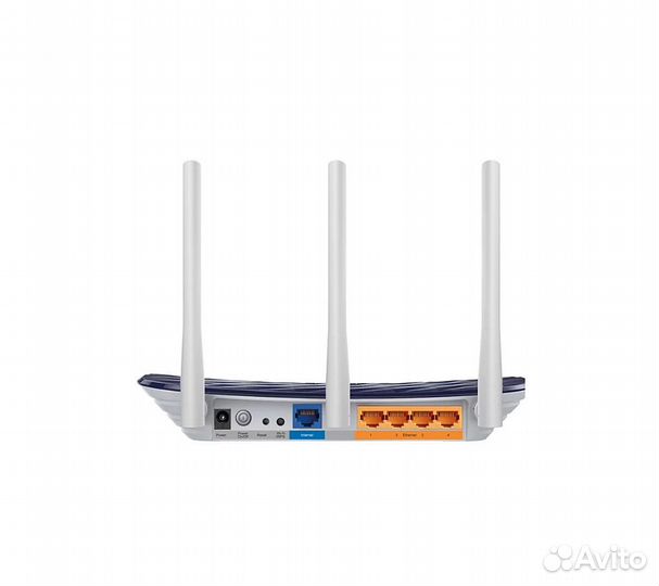 Wi-Fi роутер TP-Link Archer C20 (RU), белый/синий