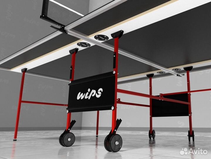 Теннисный стол Всепогодный Wips Outdoor ст-вкр 6мм