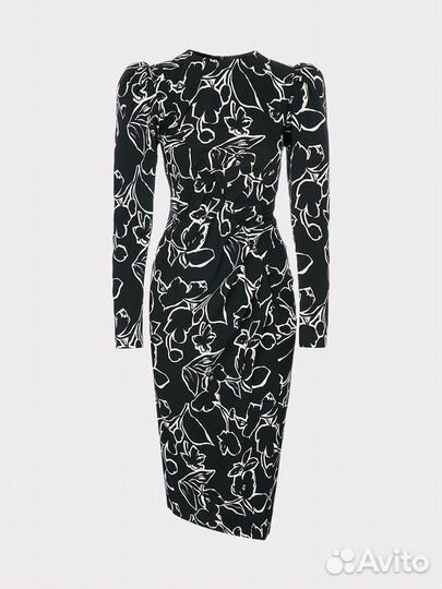 Платье с объемными рукавами love republic