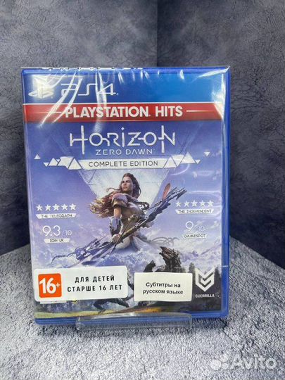 Horizon Zero Dawn - Complete Edition PS4, Русская