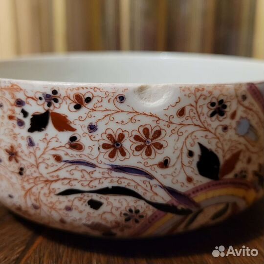 Антикварный капельник/полоскательница Вербилки