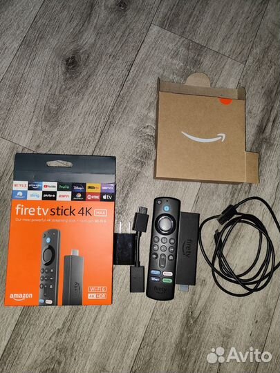 Amazon fire tv stick 4k max с leanback on fire