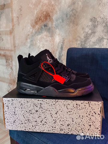 Кроссовки Nike Air Jordan 4 Retro x Black Cat