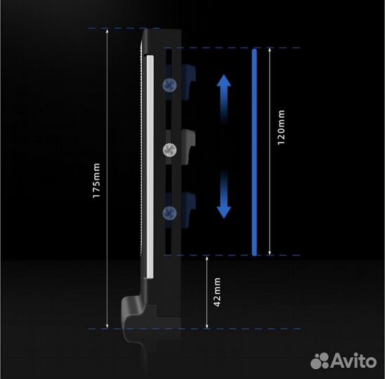Кронштейн для видеокарты coolmoon CM-GH2