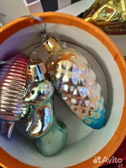 Елочные игрушки СССР