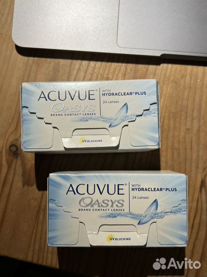 Двухнедельные контактные линзы Acuvue Oasys -6.00