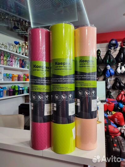 Коврик для фитнеса и йоги USA style