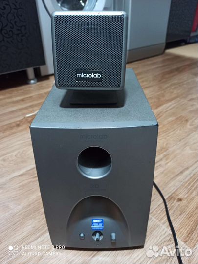 Колонки для компьютера с сабвуфером microlab