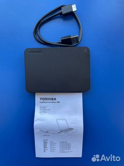 Внешний жесткий диск Toshiba 500 гб