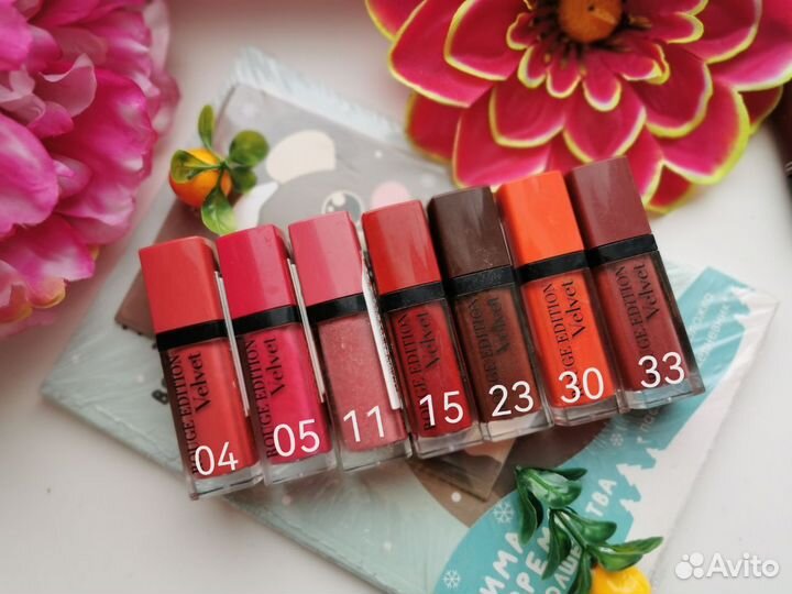 Матовая жидкая помада Bourjois, Maybelline, Top Fa