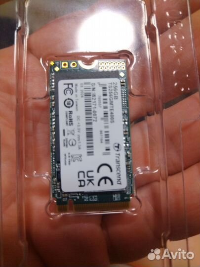 Внутренний SSD transcend MTE400S 256GB, M.2