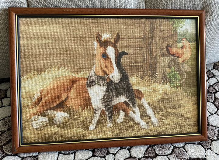 Вышивка крестом картина (возможен торг)