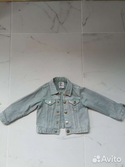 Джинсовка 80 86 hm и Джинсы 86 92