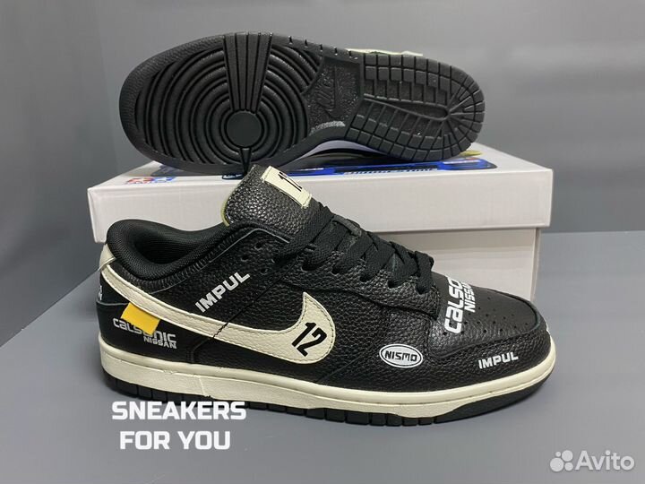 Кроссовки Nike Sb dunk low Calsonic Skyline GTR