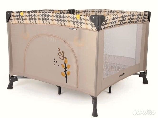 Манеж Babyton Circus Beige