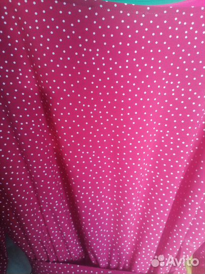 Платья и блузка в горошек