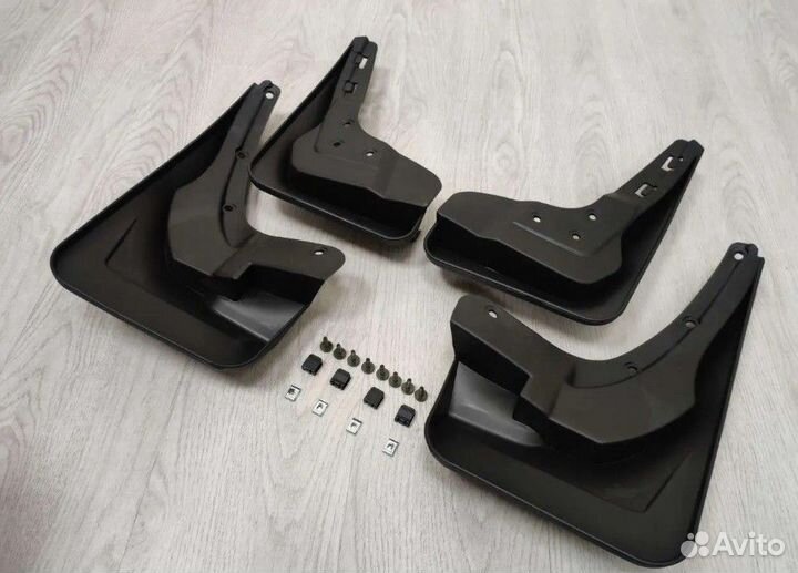 Брызговики Mercedes-Benz ML 2011-2015 (без порогов