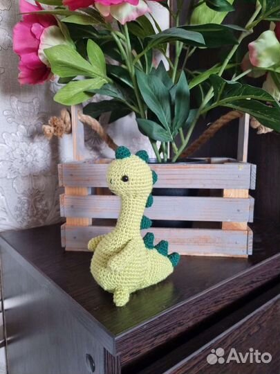 Динозаврик, ручная работа