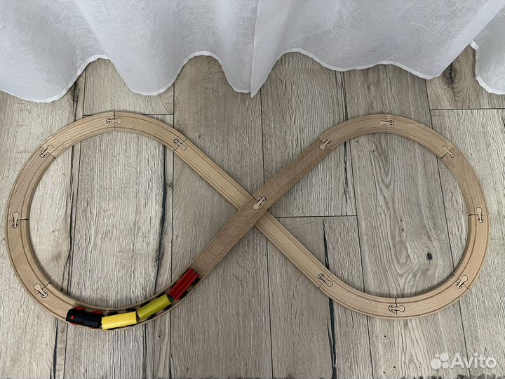 IKEA деревянная железная дорога