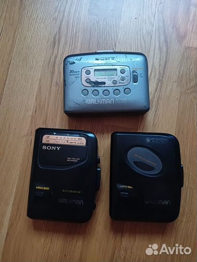Sony walkman кассетные плеера