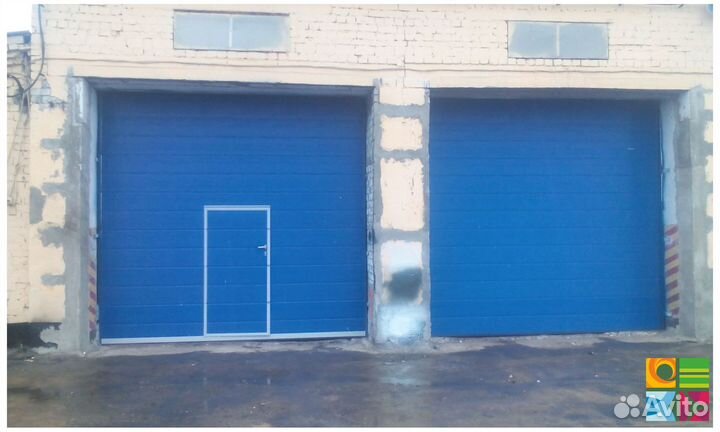 Секционные ворота alutech