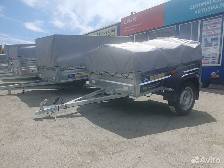 Прицеп Титан 1713 03 с тентом 350 мм