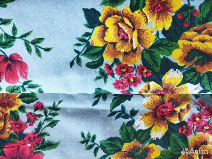 Отрез ткани СССР -Винтаж