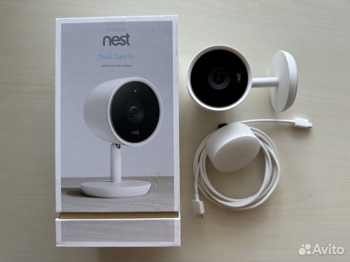 Умная камера видеонаблюдения Nest Cam iQ