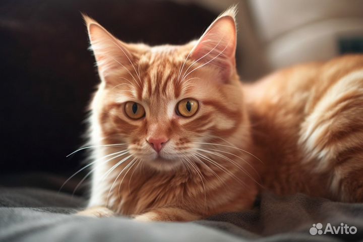 Взрослые воспитанные рыжие коты и кошки бесплатно