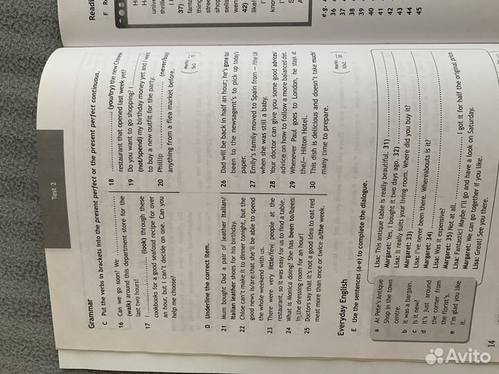 Spotlight test booklet 8