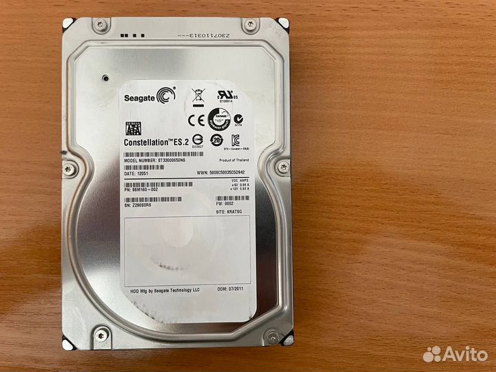 Жеский диск Seagate 3Тб