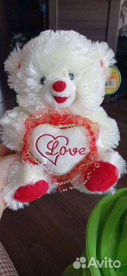 Плюшевый медведь новый