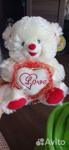 Плюшевый медведь новый