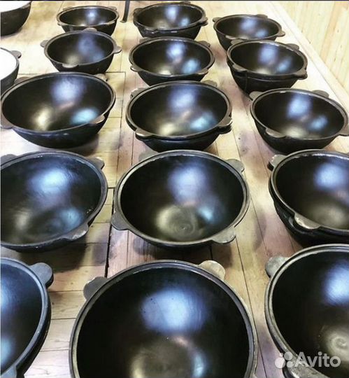 Чугунный казан 16 л. Для компании до 20 человек