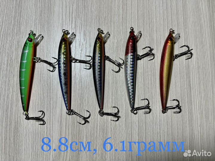 Набор воблеров 56 шт