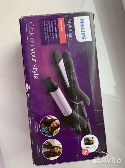 Плойка-выпрямитель philips