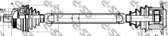 Приводной вал 299113 GSP