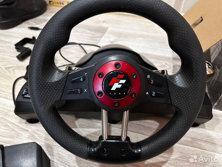 Игровой руль force wheel WH-2304V