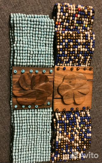 Пояса из бисера
