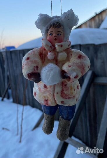 Современные ватные игрушки