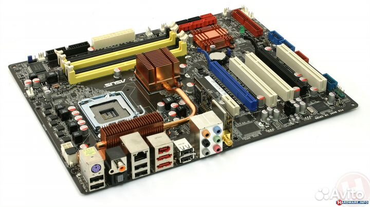 Мат. плата Asus P5K + Pentium E2180 2Ghz + Cooler