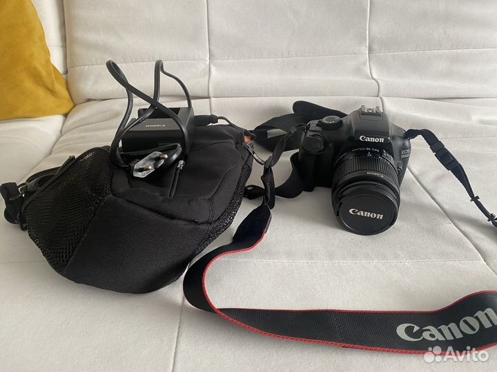 Зеркальный фотоаппарат canon eos 1100d
