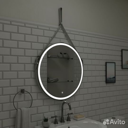 Круглое зеркало с подсветкой