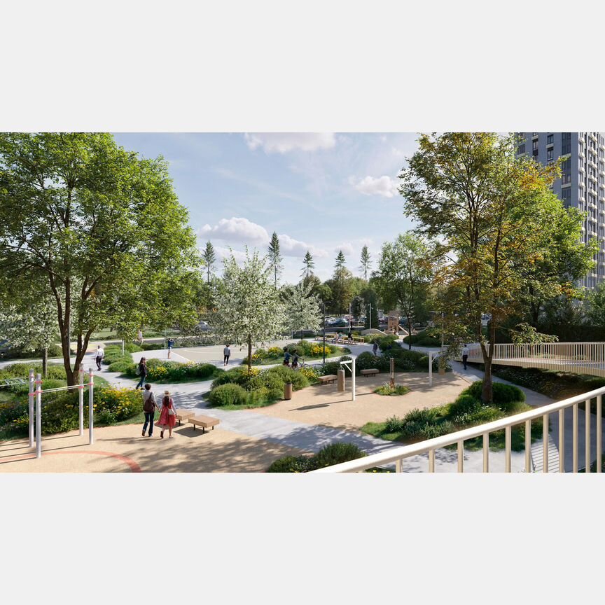 2-к. квартира, 54,5 м², 2/14 эт.