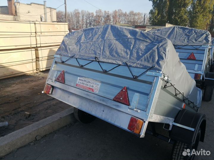 Прицеп легковой 2м для стройки, рыбалки и дачи